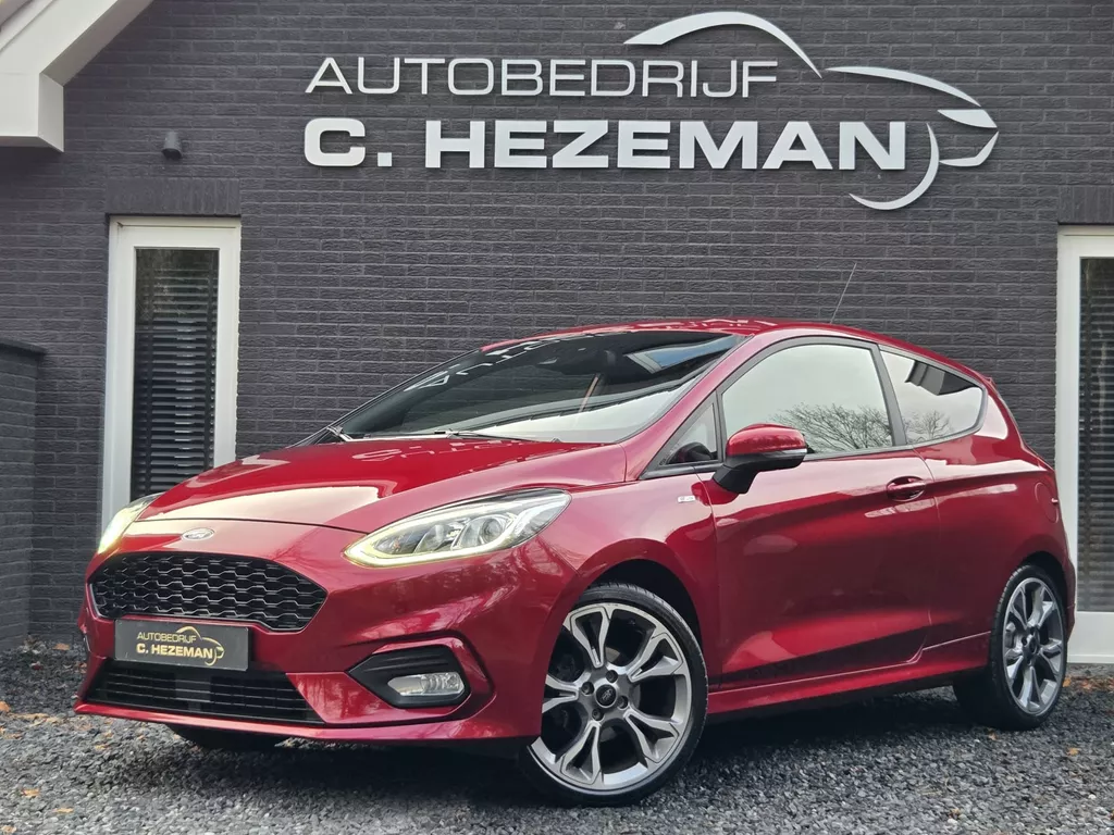 Ford Fiesta 1.0 101PK ST-Line 1e Eigenaar DealerOH FULL Led Spoiler 18&rdquo; LMV CARPLAY