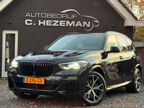 BMW X5 XDrive45e 2021 Carplay M-pakket 360 Adaptive Cruise Ambient Carbonschwarz