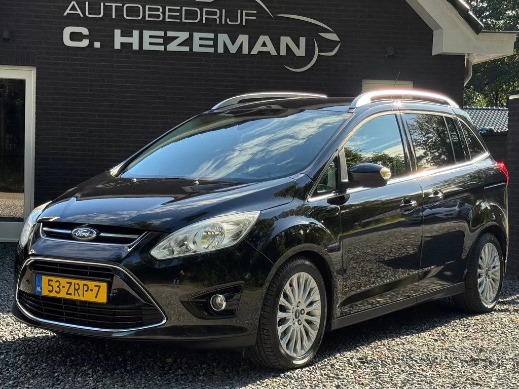 Ford Grand C-Max 1.0 Titanium NWE Distributieset Camera Navigatie Cruise Climate Trekhaak