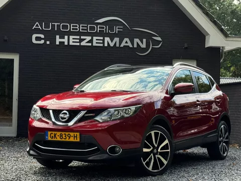 Nissan Qashqai 1.2 Tekna BOMVOL OPTIES 360 Camera PANO NAVI CRUISE XENON LEDER