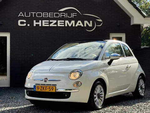 Fiat 500C 0.9 TwinAir Turbo Easy Cabriolet Sportvelgen Airco Parelmoer metallic