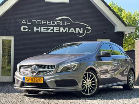 Mercedes-Benz A-klasse 180 AMG Line NIEUW 82DKM NAP ORIG NL XENON ALCANTARA LEDER NAVI